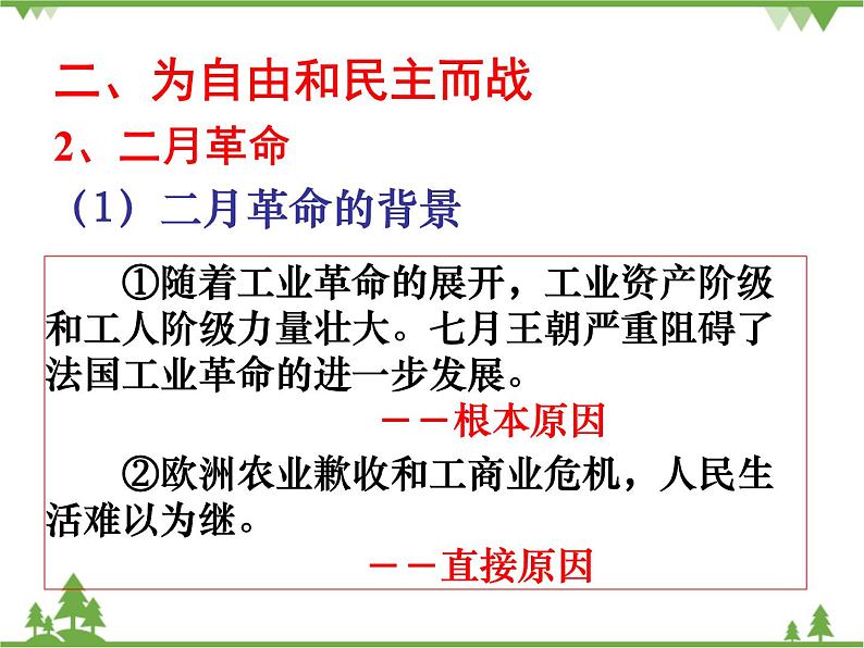 人民版高中历史选修二3.5曲折的民主之路 课件第7页