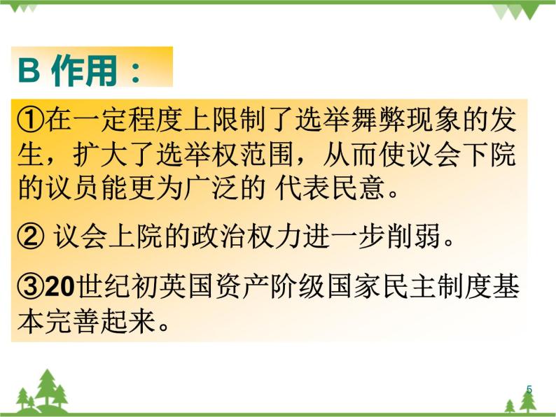 人民版高中历史选修二4.1欧美民主政治的扩大 课件05