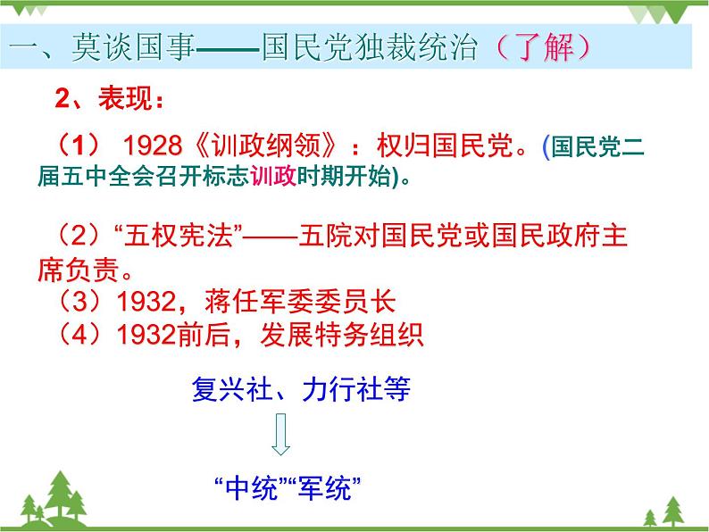 人民版高中历史选修二5.4反对国民党独裁统治的斗争课件04