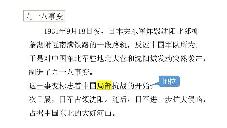 2021-2022中外历史纲要上第23课从局部抗战到全面抗战课件PPT第4页
