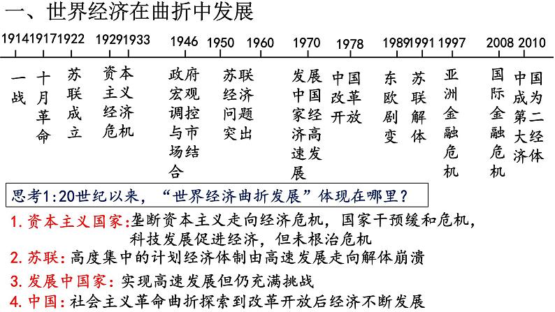 2021-2022学年统编版（2019）高中历史选择性必修2经济与社会生活第9课20世纪以来人类的经济与生活课件第3页