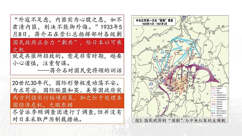 2021-2022学年统编版（2019）高中历史必修中外历史纲要上册-第23课从局部抗战到全面抗战课件（82张）第8页