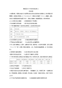 四川省成都市郫都区2022届高三上学期11月阶段性检测（二）历史含答案