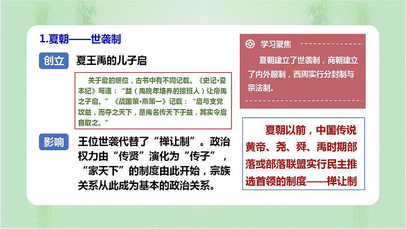 2021-2022学年选择性必修一 第1课 中国古代政治制度的形成与发展 课件（41张PPT）第4页