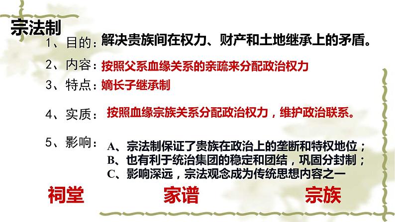 2021-2022学年选择性必修一 第1课 中国古代政治制度的形成与发展 课件（31张PPT）第8页