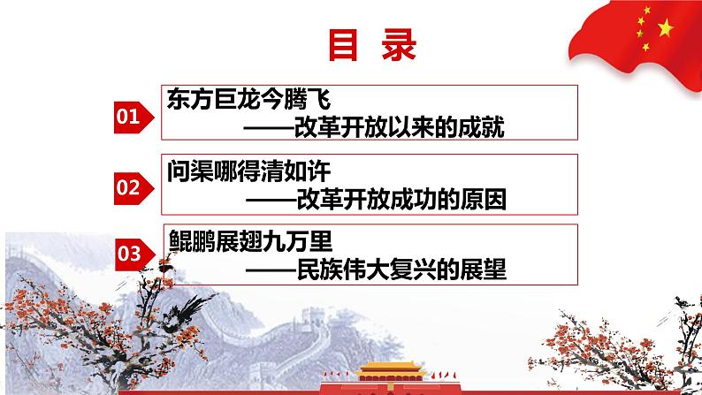 改革开放以来的巨大成就PPT课件免费下载02