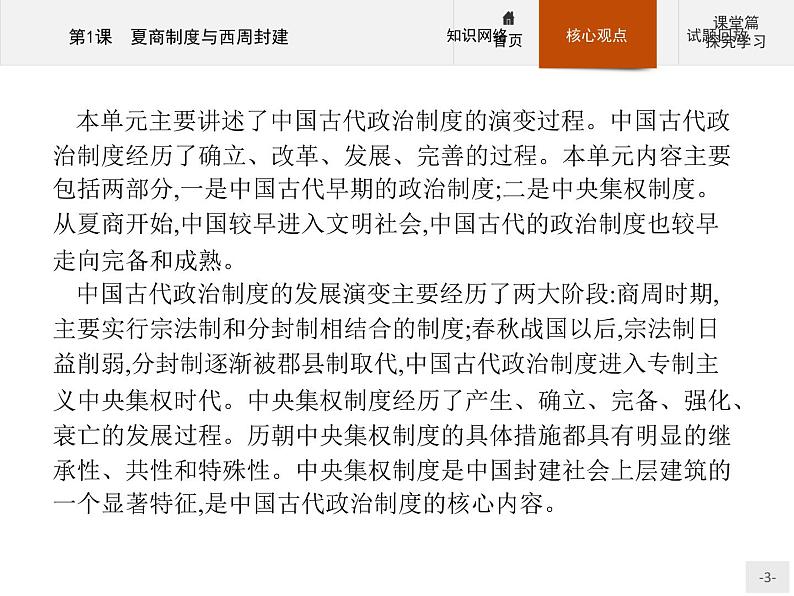 岳麓版历史高中必修1课件第1单元　单元整合03