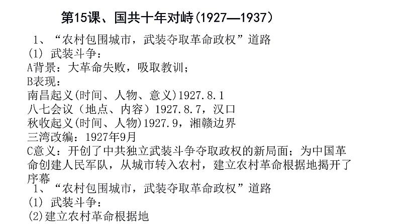 2021届艺术生历史快速复习冲刺.单元四、近代中国维护国家主权的斗争(14-17课）pptx第8页