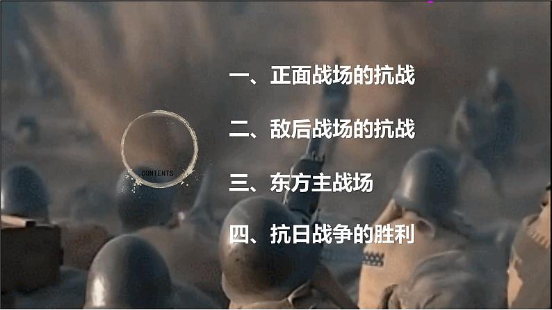 24--全民族浴血奋战与抗日战争的胜利课件PPT02