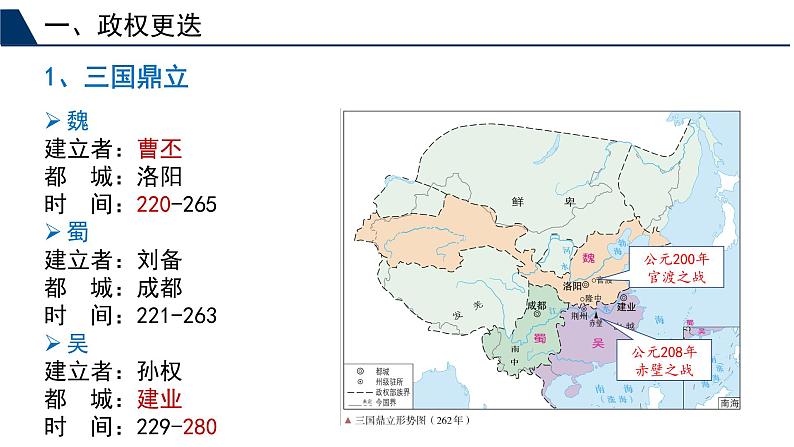 第5课 三国两晋南北朝的政权更迭与民族交融课件PPT05