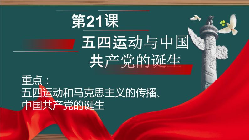 第21课 五四运动与中国共产党的诞生课件PPT03