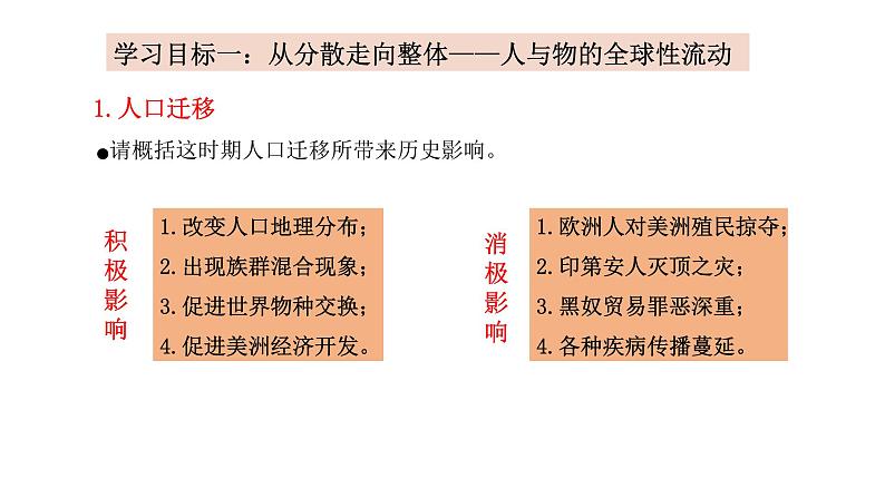 第7课 全球联系的初步建立与世界格局的演变 课件统编版高中历史必修中外历史纲要下册 (1)第6页