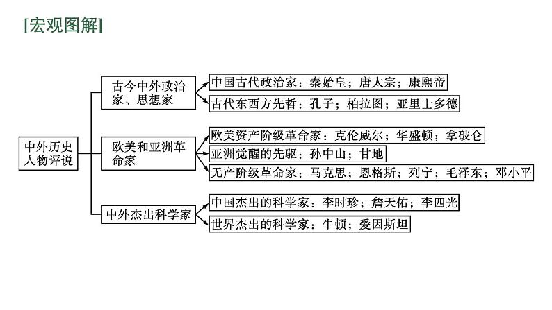 2022届高中历史一轮复习  专题十七 选修4 中外历史人物评说  精品课件(人民版）第2页