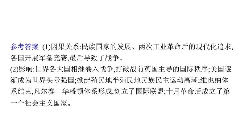 2022届高中历史一轮复习  第十六单元 选修3 20世纪的战争与和平  精品课件(人教版）第8页