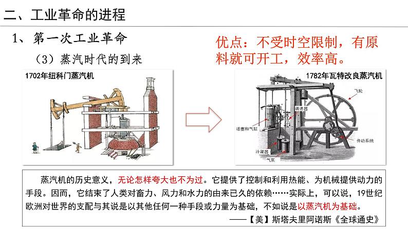 第10课 影响世界的工业革命课件高中历史统编版必修中外历史纲要下册 (2)07
