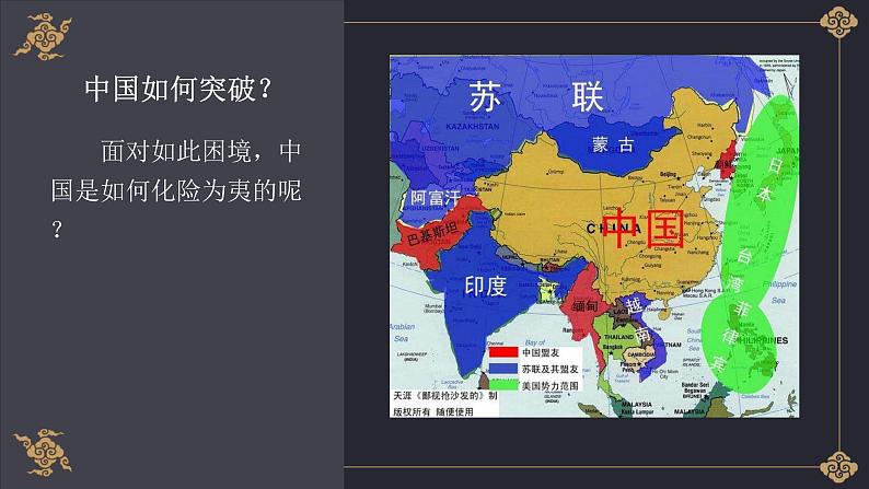 5.2 外交关系的突破-高一历史精品课件（人民版必修一）05