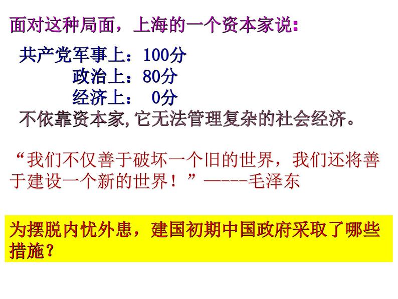 3.1 社会主义建设在探索中曲折发展 课件--人民版高中历史必修二第4页