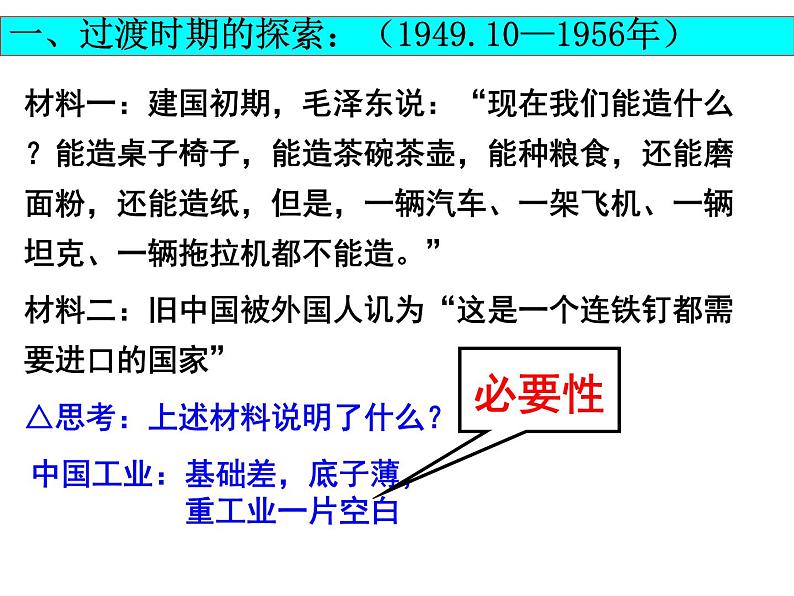 第18课 中国社会主义经济建设的曲折发展-高一历史同步精讲课件（岳麓版必修2）03