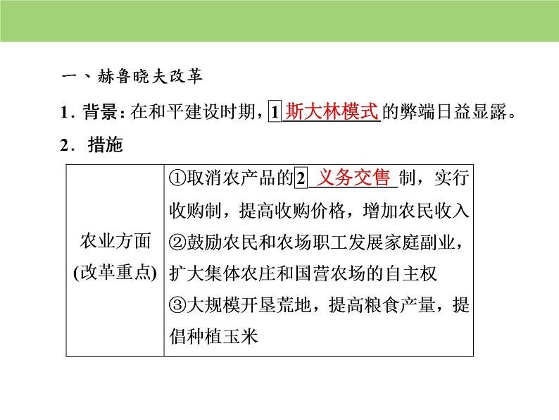 人教版高中历史  必修二课件：第七单元　第21课　二战后苏联的经济改革第5页