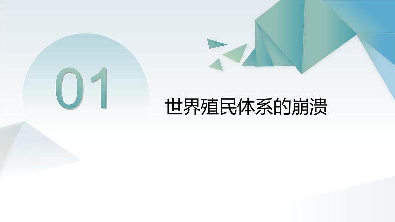 第21课 世界殖民体系的瓦解与新兴国家的发展 同步课件  高中历史人教部编版  中外历史纲要（下） （2022年）第6页