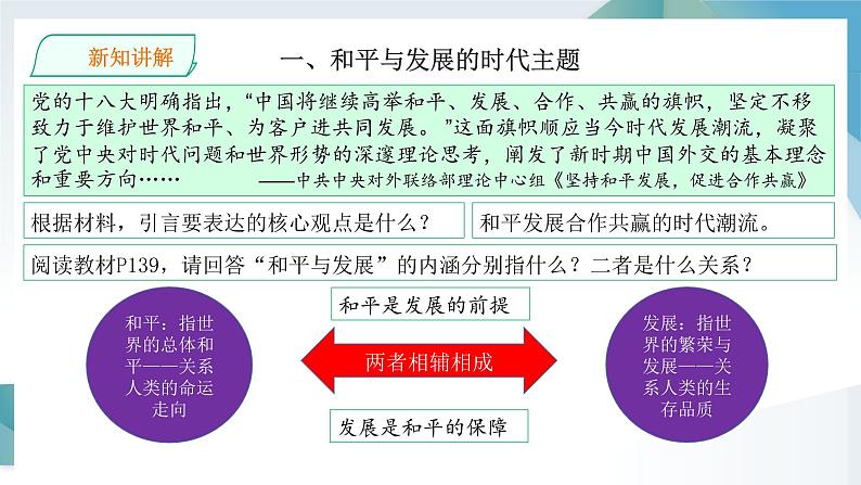 第23课 和平发展合作共赢的时代潮流 同步课件  高中历史人教部编版  中外历史纲要（下） （2022年）第7页