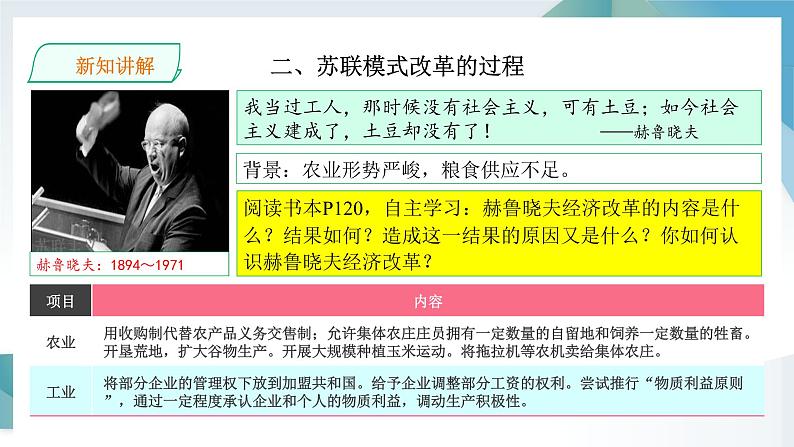 第20课 社会主义国家的发展与变化 同步课件  高中历史人教部编版  中外历史纲要（下） （2022年）第8页