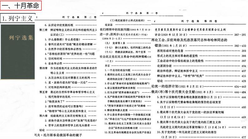 第15课 十月革命的胜利与苏联的社会主义实践 课件  高中历史人教部编版  中外历史纲要（下） （2022年）第4页