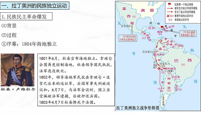 第13课 亚非拉民族独立运动 课件  高中历史人教部编版  中外历史纲要（下） （2022年）第8页