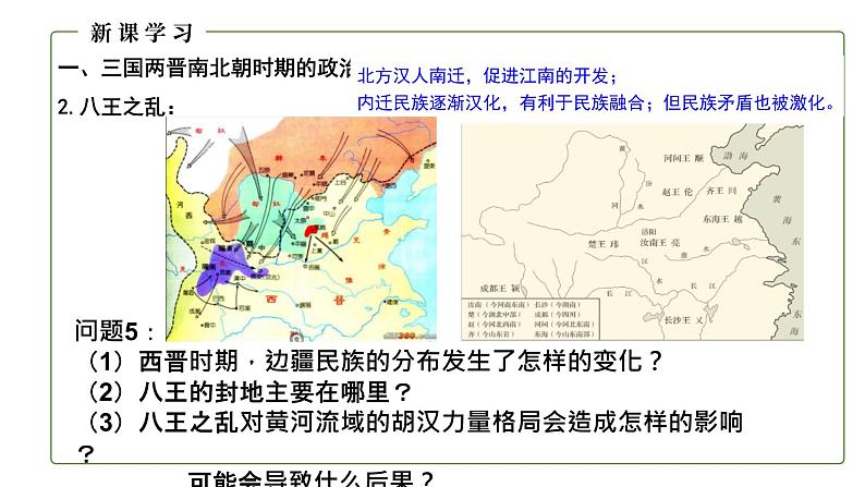 中外历史纲要（上）第5课三国两晋南北朝的政权更迭与民族交融　课件06