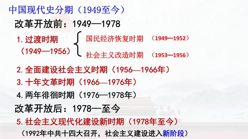 中外历史纲要（上）第26课 中华人民共和国成立和向社会主义的过渡 课件04