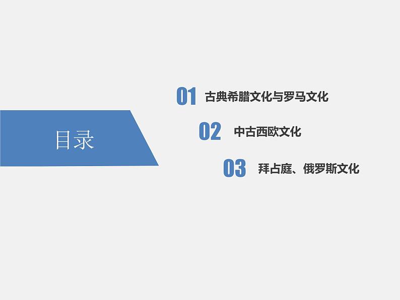 第4课  欧洲文化的形成 课件 高中历史人教部编版 选择性必修3（2022年）03