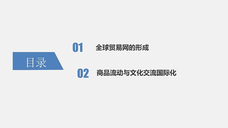 第10课  近代以来的世界贸易与文化交流的扩展 课件 高中历史人教部编版 选择性必修3（2022年）03