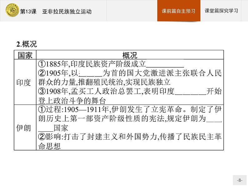 第13课　亚非拉民族独立运动第8页