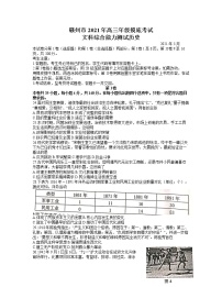 江西省赣州市2021届高三下学期3月摸底考试（一模）历史试卷含答案