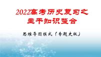 主干知识整合（思维导图模式专题史版） 课件--2022高考历史一轮复习