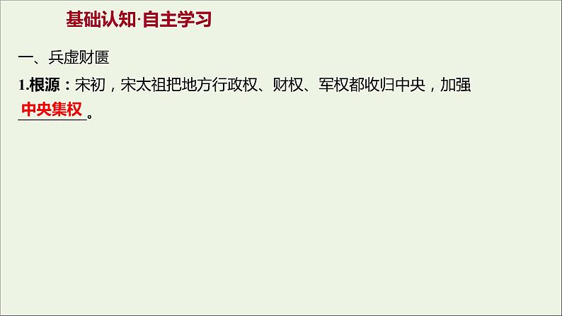 2021_2022高中历史专题四王安石变法一积贫积弱的北宋课件人民版选修1第3页