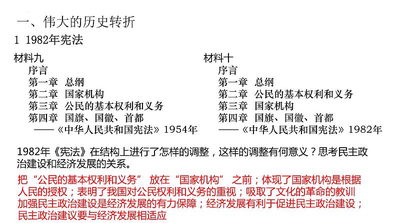 第28课 中国特色社会主义道路的开辟与发展-【精彩课堂】2021-2022学年高一历史同步教学课件（中外历史纲要上）第8页