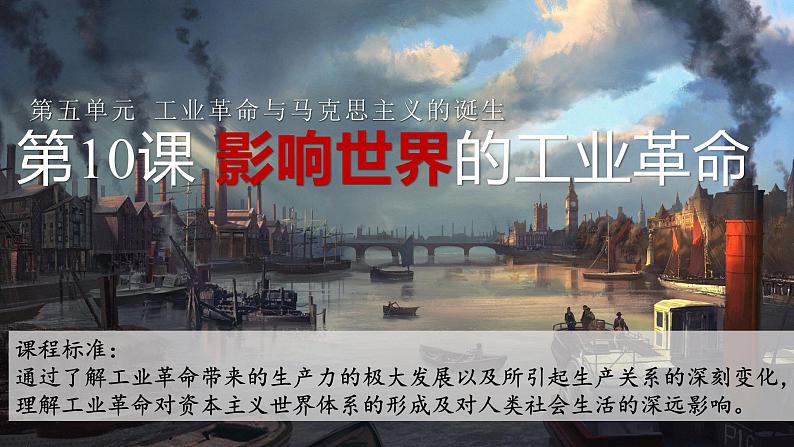 第10课影响世界的工业革命 课件-【新教材】高中历史统编版（2019）中外历史纲要下册02