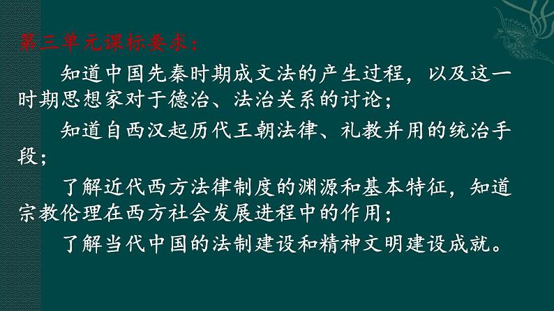 2021-2022学年选择性必修一 第8课 中国古代的法治与教化 课件（45张PPT）第2页