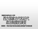 人教统编版历史选择性必修1 国家制度与社会治理第2课 西方国家古代和近代政治制度的演变 课件