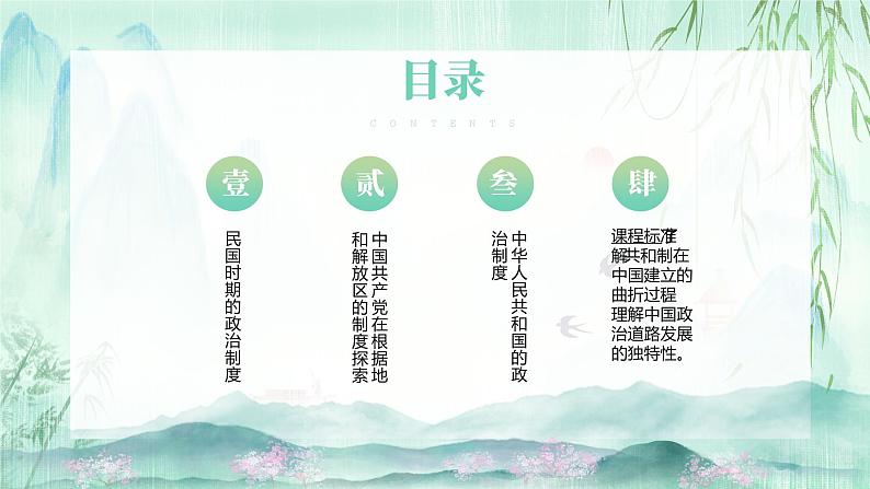 选择性必修一《国家制度与社会治理 》新视角课件 第3课 中国近代至当代政治制度的演变03