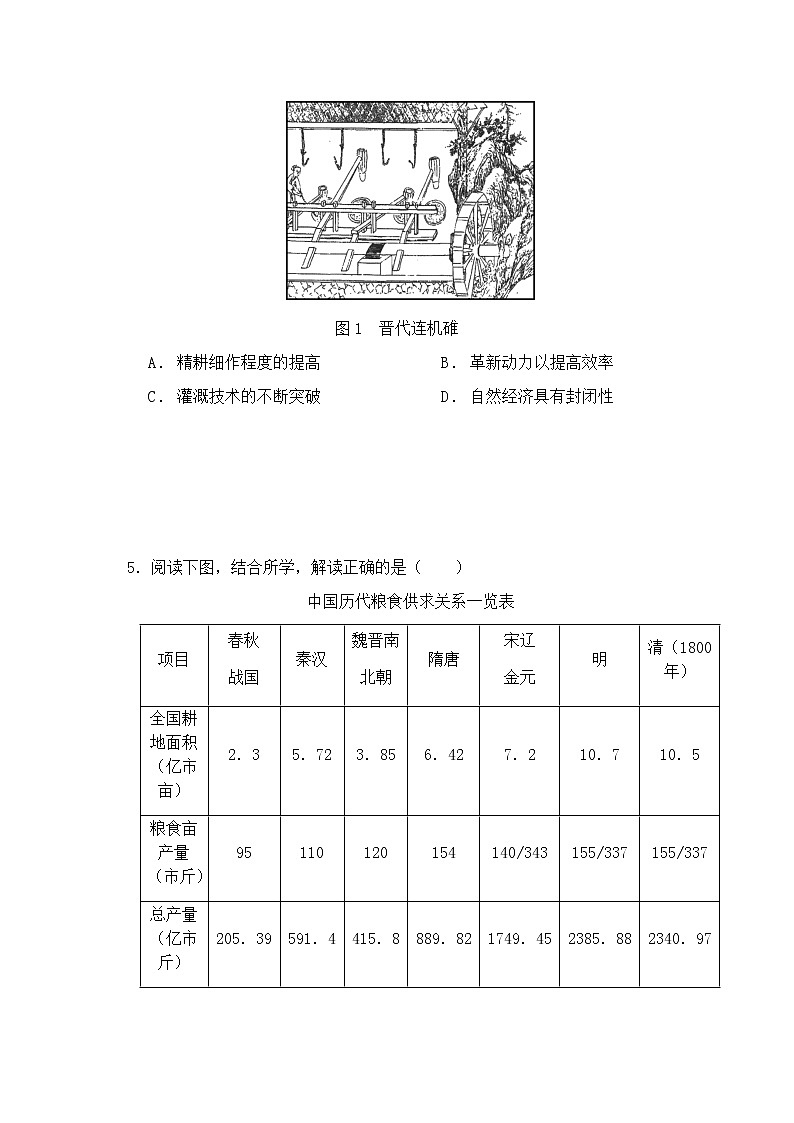 2021-2022学年辽宁省阜新市第二高级中学高二上学期期末考试历史试题含答案第2页