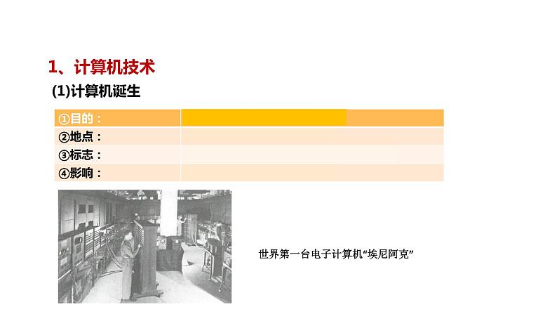 第6课 新科技革命与现代社会发展 课件+教案+练习+学案08
