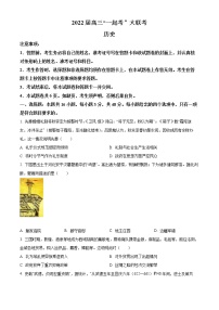 2022湖南省部分学校高三下学期“一起考”大联考历史试题