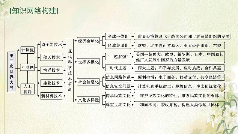 高考历史二轮复习第十七讲现代科技的发展与当今世界发展的趋势课件03