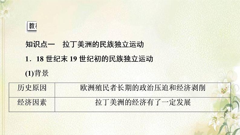 部编版高中历史中外历史纲要下第6单元世界殖民体系与亚非拉民族独立运动第13课亚非拉民族独立运动课件05