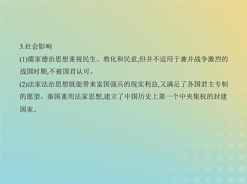 山东专用高考历史一轮复习第十四单元法律与教化民族关系与国家关系_基础篇课件07