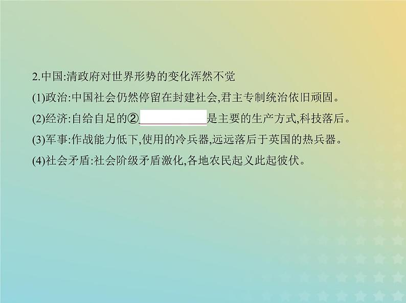 山东专用高考历史一轮复习第五单元晚清时期的内忧外患到中华民国的建立_基础篇课件03