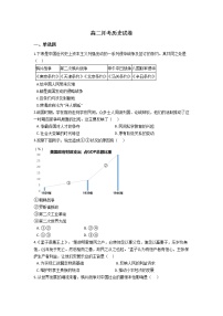 2022景东彝族自治县一中高二上学期9月月考历史试题含答案