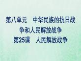 部编版高中历史必修上册第八单元中华民族的抗日战争和人民解放战争第25课人民解放战争课件